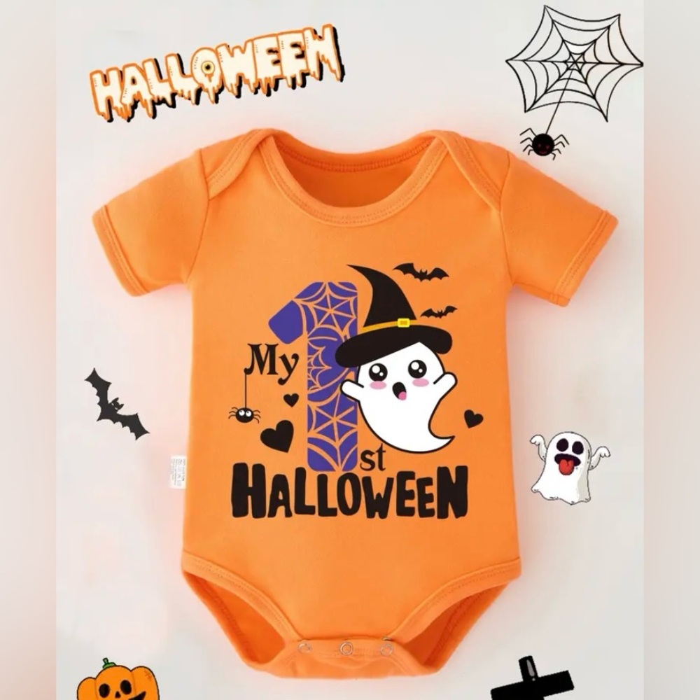 1012. 🎉🎃 Infant Unisex Halloween Onesie